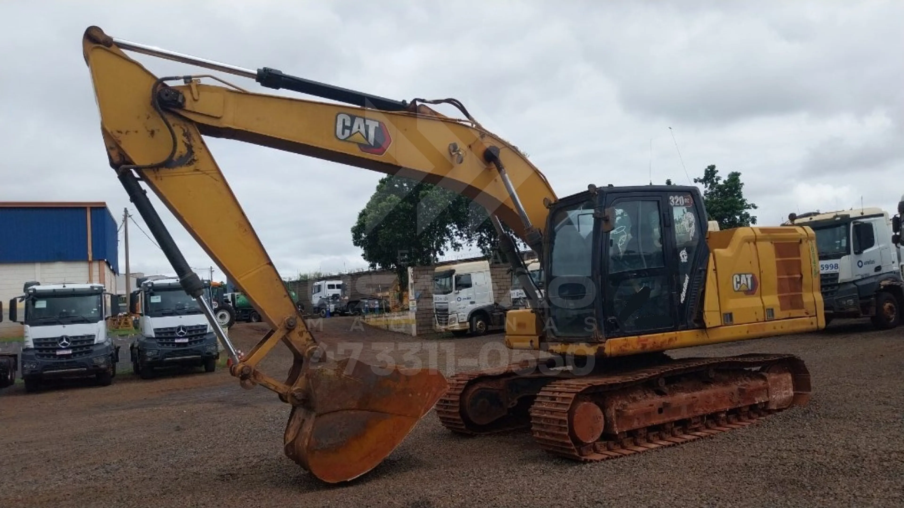 ESCAVADEIRA CATERPILLAR 320GC ANO 2020 LOTE 109517