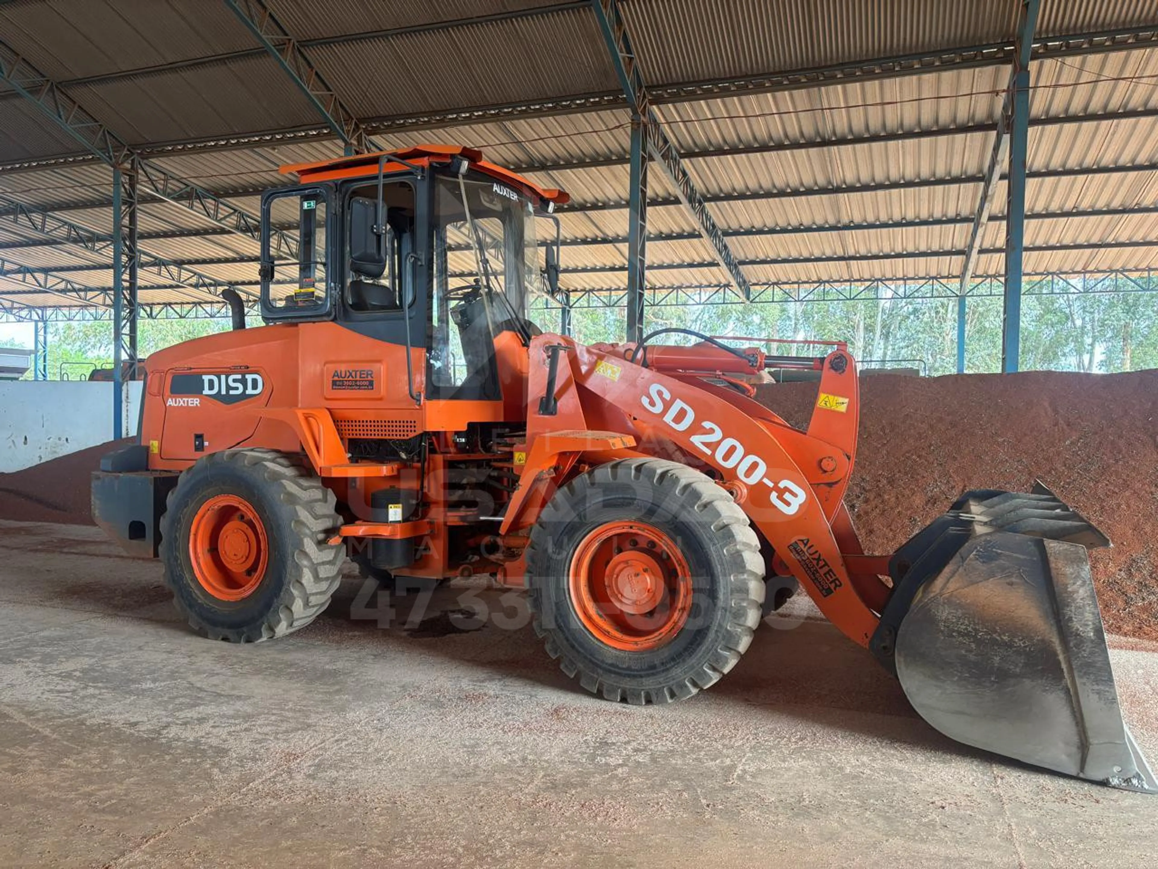 PÁ CARREGADEIRA AUXTER SD 200-3 LOTE 109592