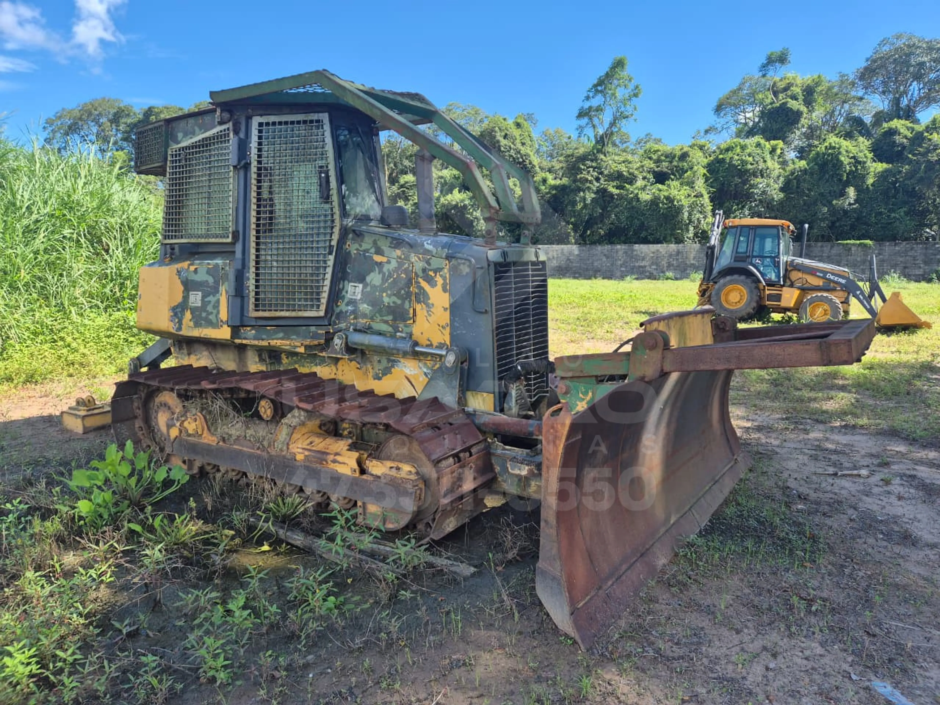 TRATOR DE ESTEIRA JOHN DEERE 700J ANO 2020 LOTE 109667