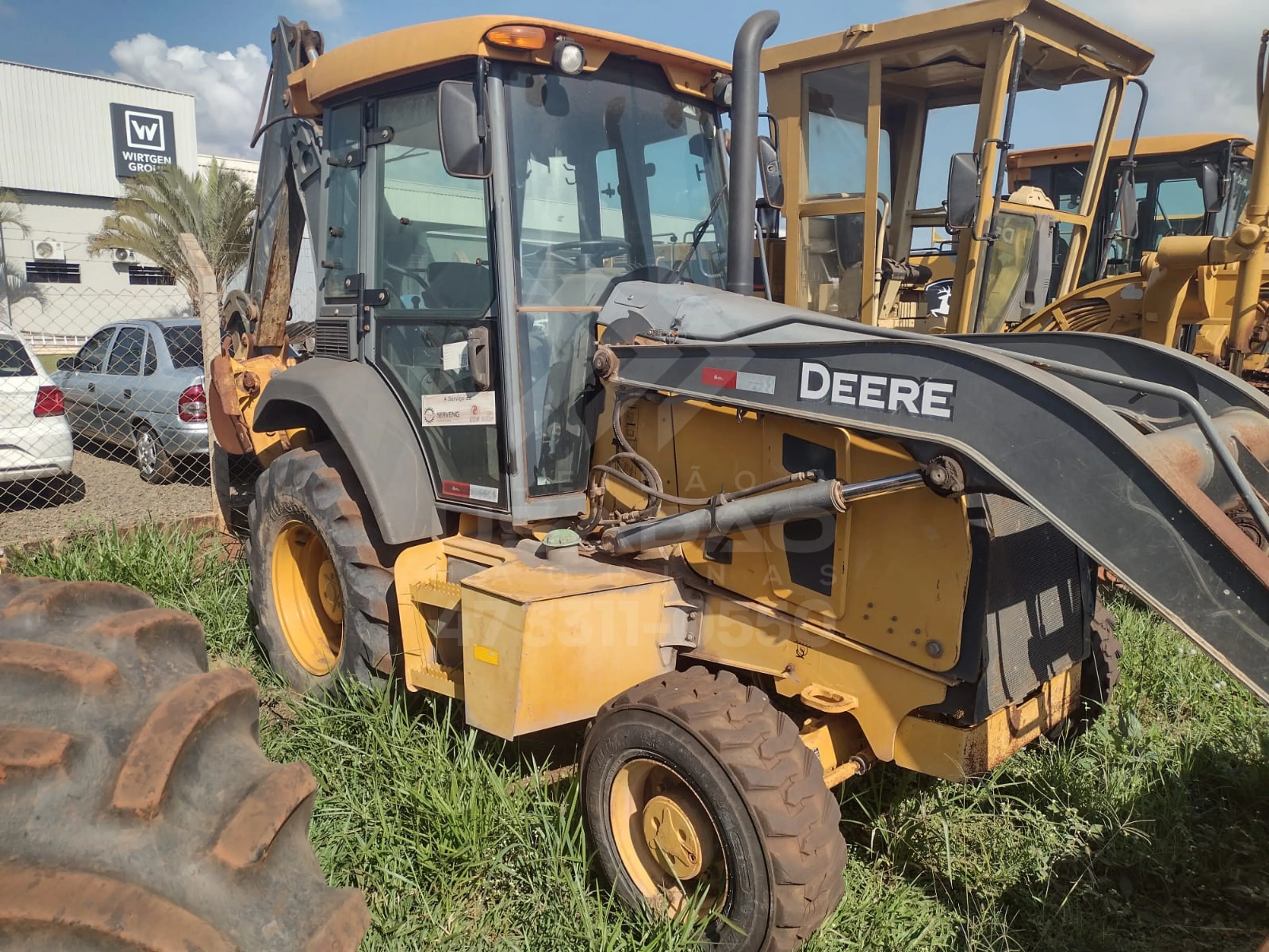 RETROESCAVADEIRA JOHN DEERE 310L ANO 2021 LOTE 109661