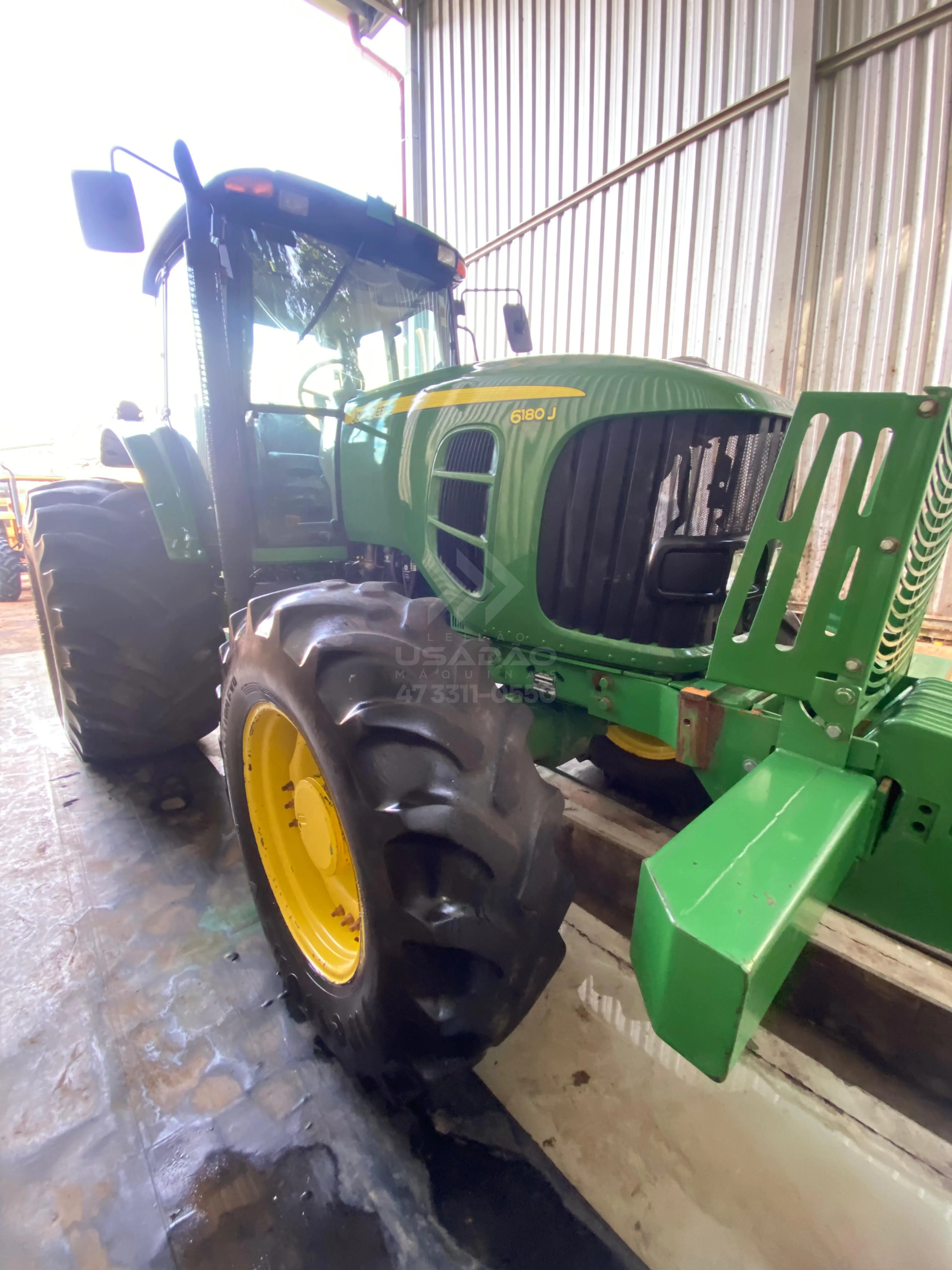 TRATOR JOHN DEERE 6180J LOTE 109706