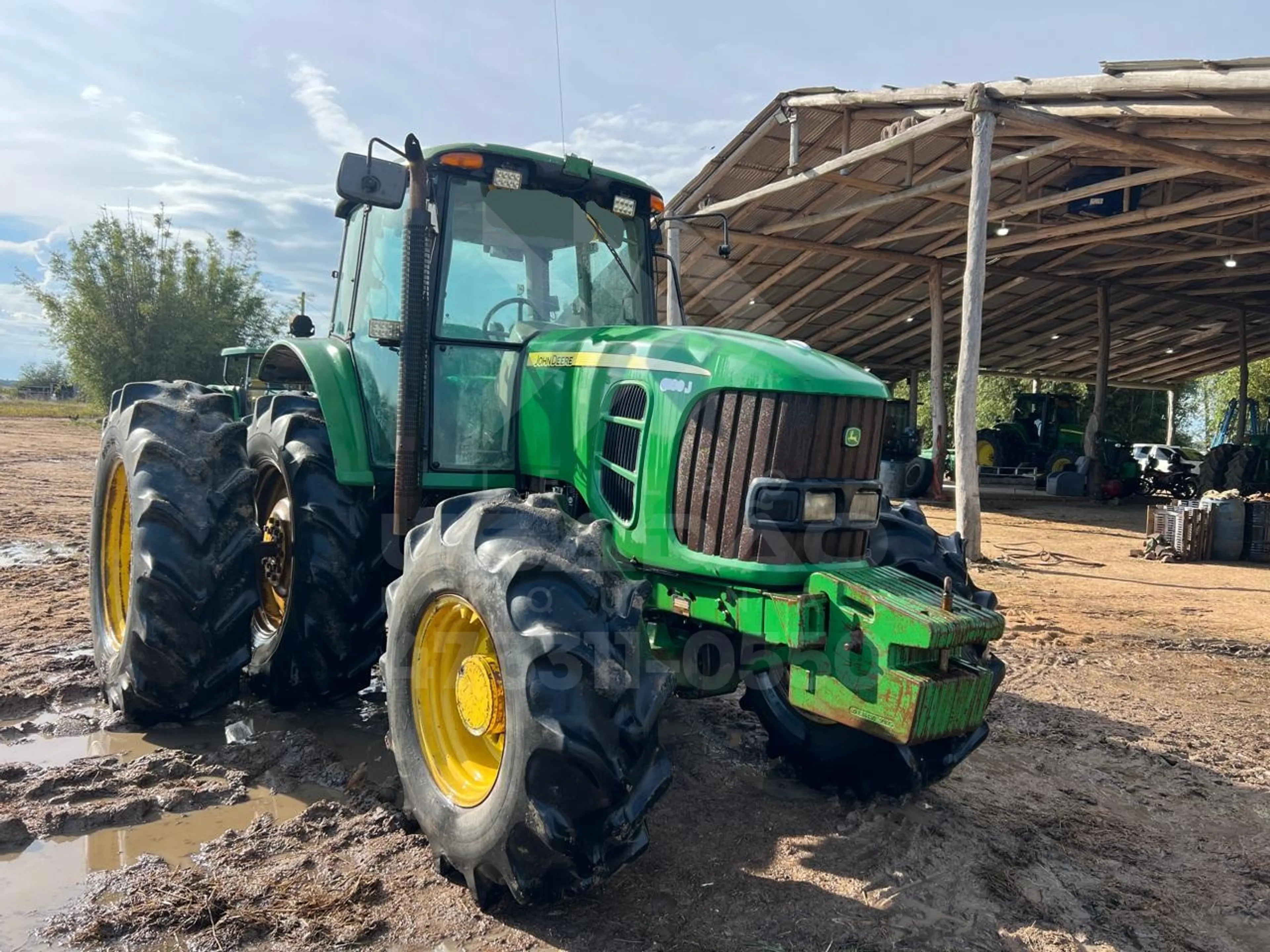 TRATOR JOHN DEERE 6180J LOTE 109729